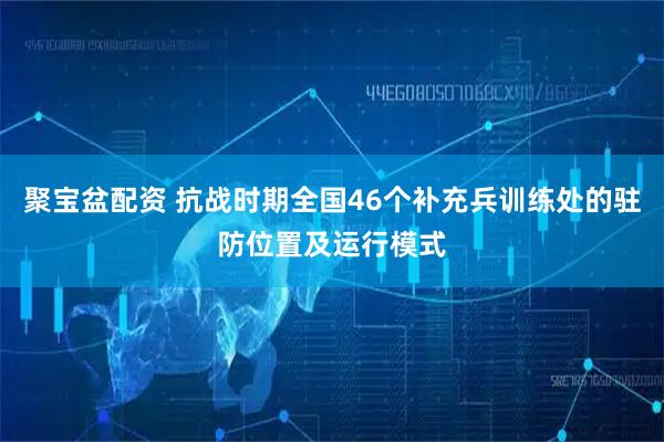聚宝盆配资 抗战时期全国46个补充兵训练处的驻防位置及运行模式