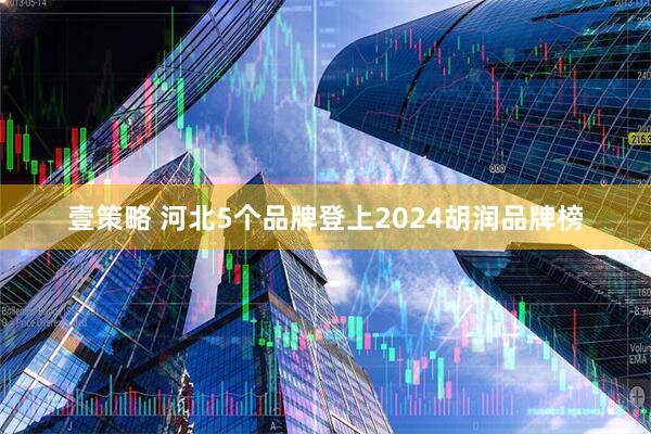 壹策略 河北5个品牌登上2024胡润品牌榜